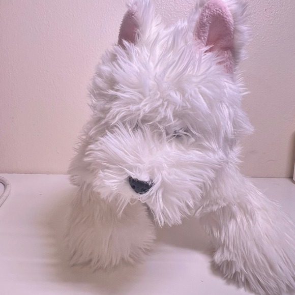 Build-A-Bear Workshop Other - BAB Medium Westie Plush White Shaggy Highland Terrier Dog Stuffed Animal